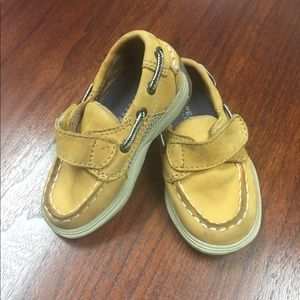 Sperry Boat Shoes 5m boys velcro